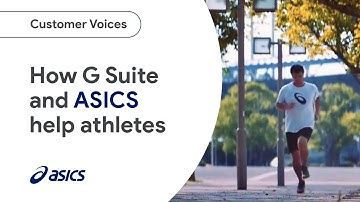 How G Suite and ASICS use sports data to help athletes go the extra mile