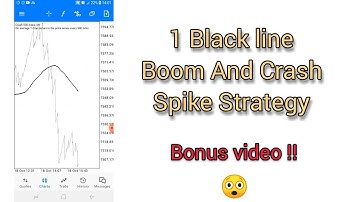 1 BLACK LINE BOOM AND CRASH STRATEGY  / THEGREATFX TV