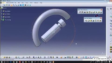 Shaft Command Tutorial using Catia V5 for beginners