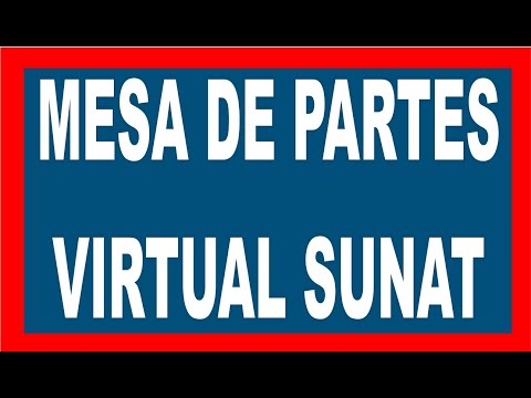 MESA DE PARTES VIRTUAL SUNAT,  -[MPV OBTNER RUC Y CLAVE ONLINE]