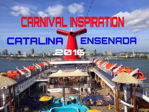 carnival cruise catalina ensenada 2016 youtube