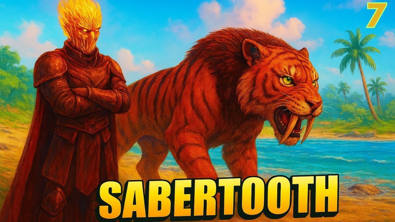 Catching The Sabertooth Tiger And This Happen... - Ark Survival Evolved - Part 7