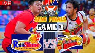 GAME TODAY SAN MIGUEL VS RAIN OR SHINE)SEMI FINALS) GaMe 3 48 Season.may 22 2024)PBA LIVE