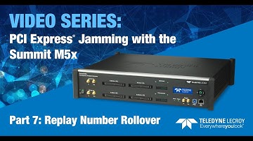 Summit M5x Jammer Part 7 - Example 4 -Replay Number Rollover