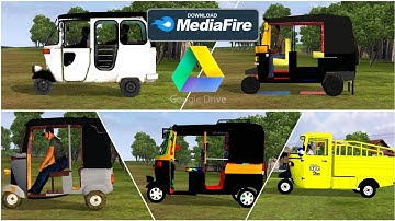 Download🛺Auto-rickshaw mod bussid - Autorickshaw mod in bus simulator indonesia -Ape auto mod bussid