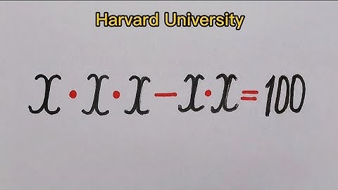 Harvard Admission Interview Preparation Trick❗ Find the value of x =❓