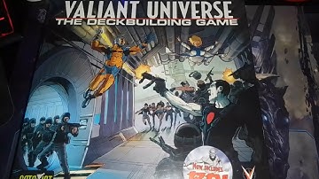 Unboxing - Valiant Universe Deckbuilder