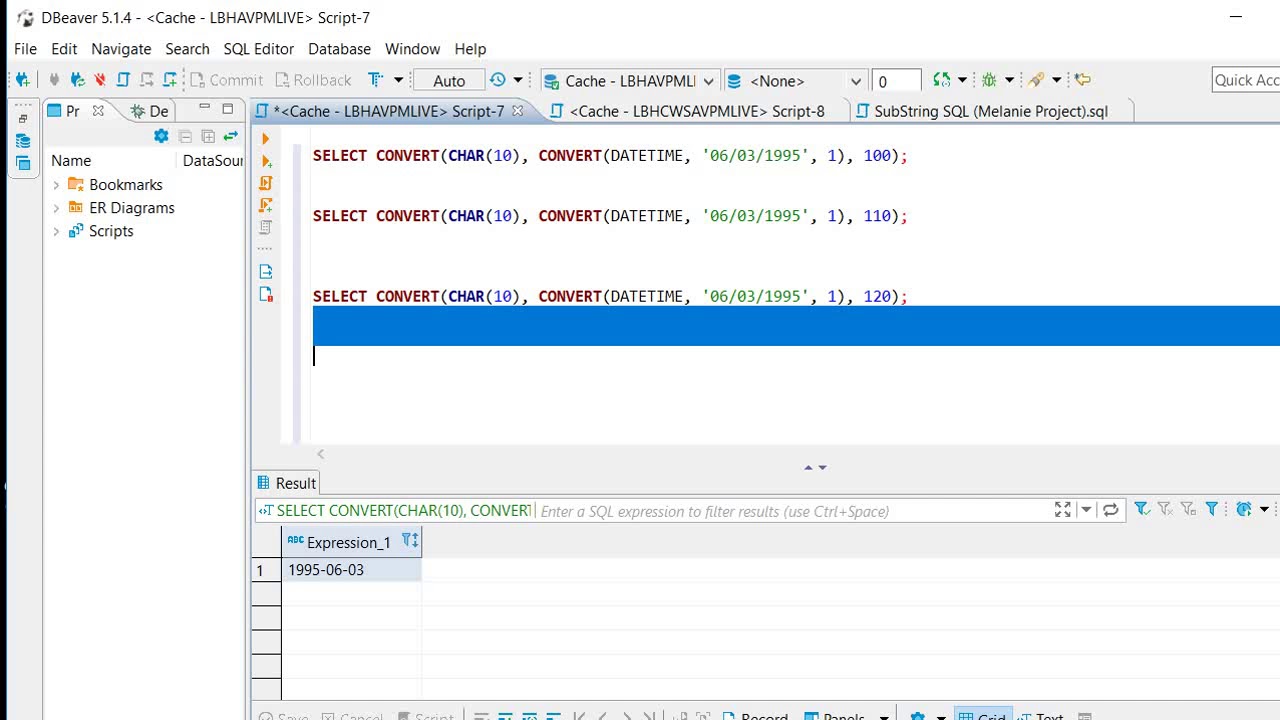 Dbeaver скрипт. Convert SQL. SQL convert Date. Функция convert в SQL. Convert datetime to Date SQL.