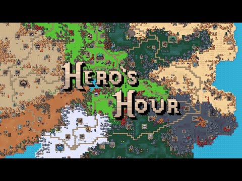 Hero's Hour hits consoles - Dive into a swirling mass of pixelated chaos from couch