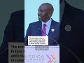Kenya Vows To Take Charge Of Its Future At France Africa Summit 