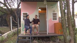 Conheça a mini casa brasileira - Visita Record