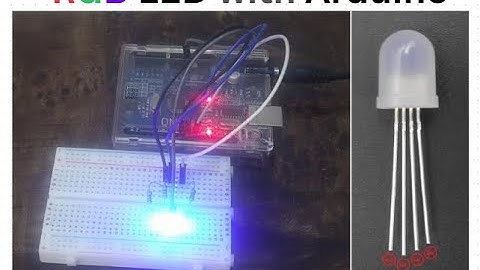 How to use  RGB LEDs with Arduino: Color Mixing Magic
