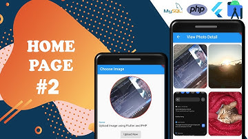 Flutter with PHP and MySql - Build Photo App #2