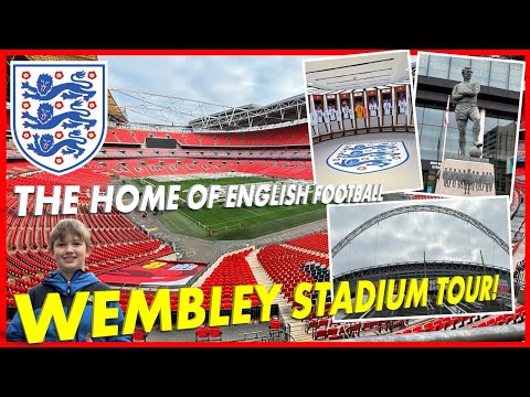WEMBLEY STADIUM TOUR 2024 | THE HOME OF ENGLISH FOOTBALL! | VLOG