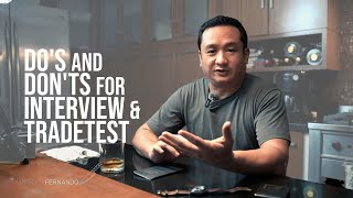 What Should I Do During A Trade Test?