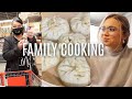 VLOG: Chinese pork buns, family cooking & grocery shop with us