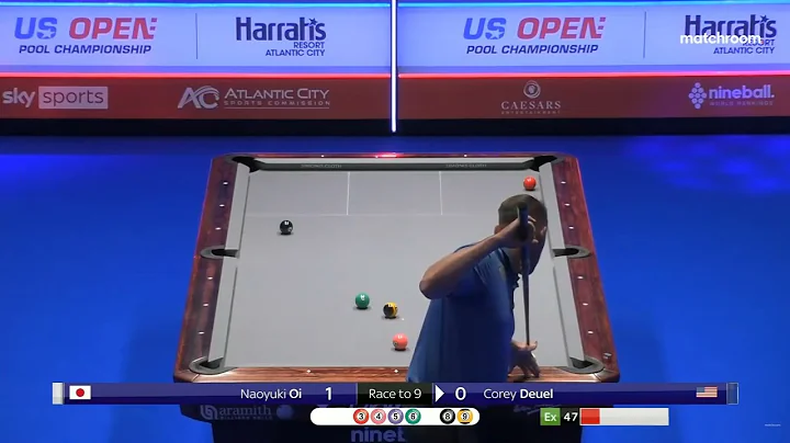 AMAZING SHOT COREY DEUEL | 2024 US Open Pool Championship