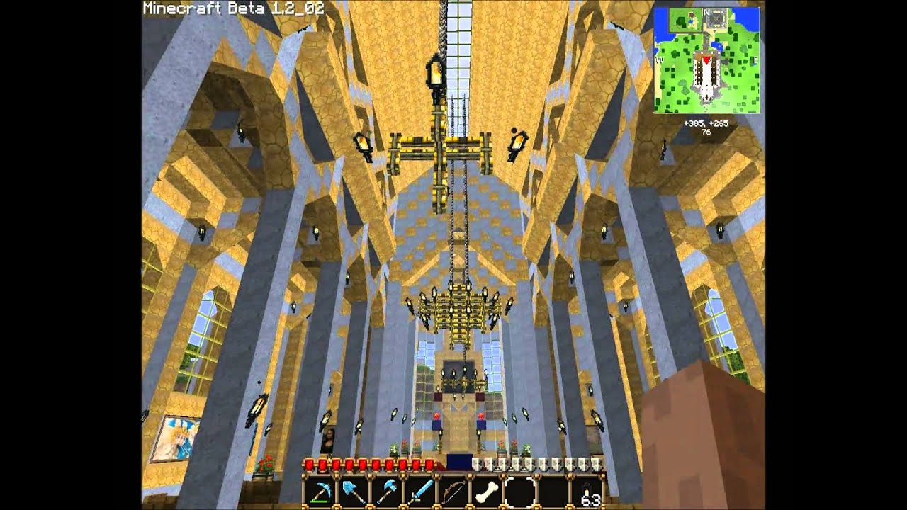 Minecraft- Meine Kirche - YouTube