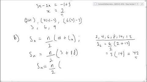WASSCE 2018 Core Mathematics, Question Two