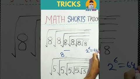 How to calculate repeated series of  square roots #shorts #j2lhub #squareroots #mathtricks