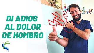 5 EJERCICIOS para el dolor de HOMBRO  | Fisiolution