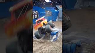 El Torro Loco MOST DEVASTSTING  Forward BackFlip 😱 🚚 #Shorts