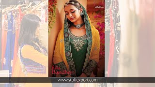 Stuff Export Presents Eba Lifestyle Rang Bandhej Vol-2 Plazzo Suits Catalog