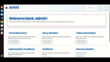 Live Demo for Agentic Viral Video Orchestrator (AVVO)