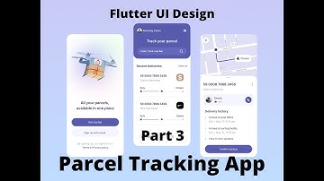 Parcel Tracking App UI | Code Design | Part 3