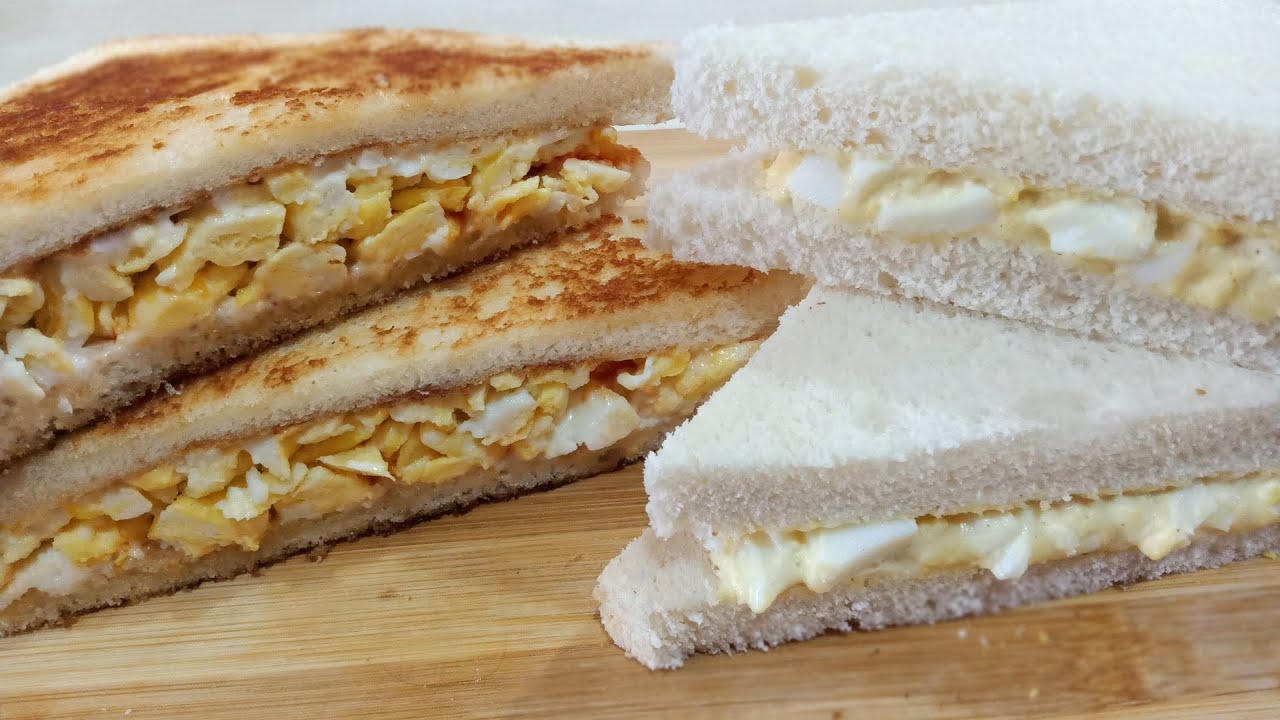 2 Easy Egg Mayo Sandwich Recipes Egg Sandwich with Mayo Recipes