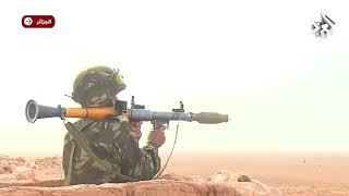الدفاع الجزائرية تنشر مشاهد من تمرين تكتيكي بالذخيرة الحيّة بالناحية العسكرية الثالثة