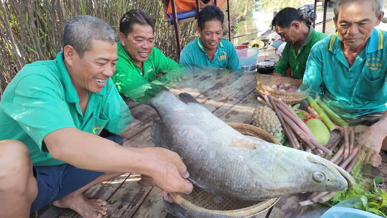 Giao Lưu Cùng Mưu Sinh Miền Quê Món Cá Chẽm, Cá Sình Ngày Nước Rút | Góc Quê