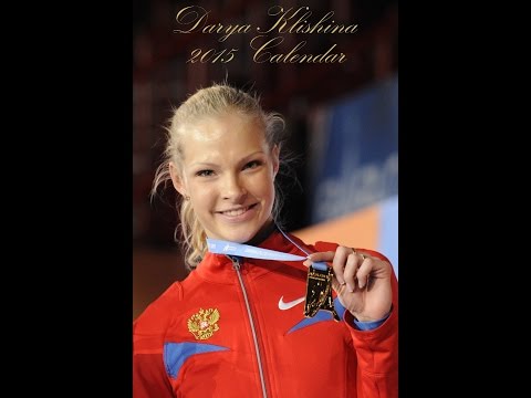Darya Klishina Дарья Клишина 2015 Calendar
