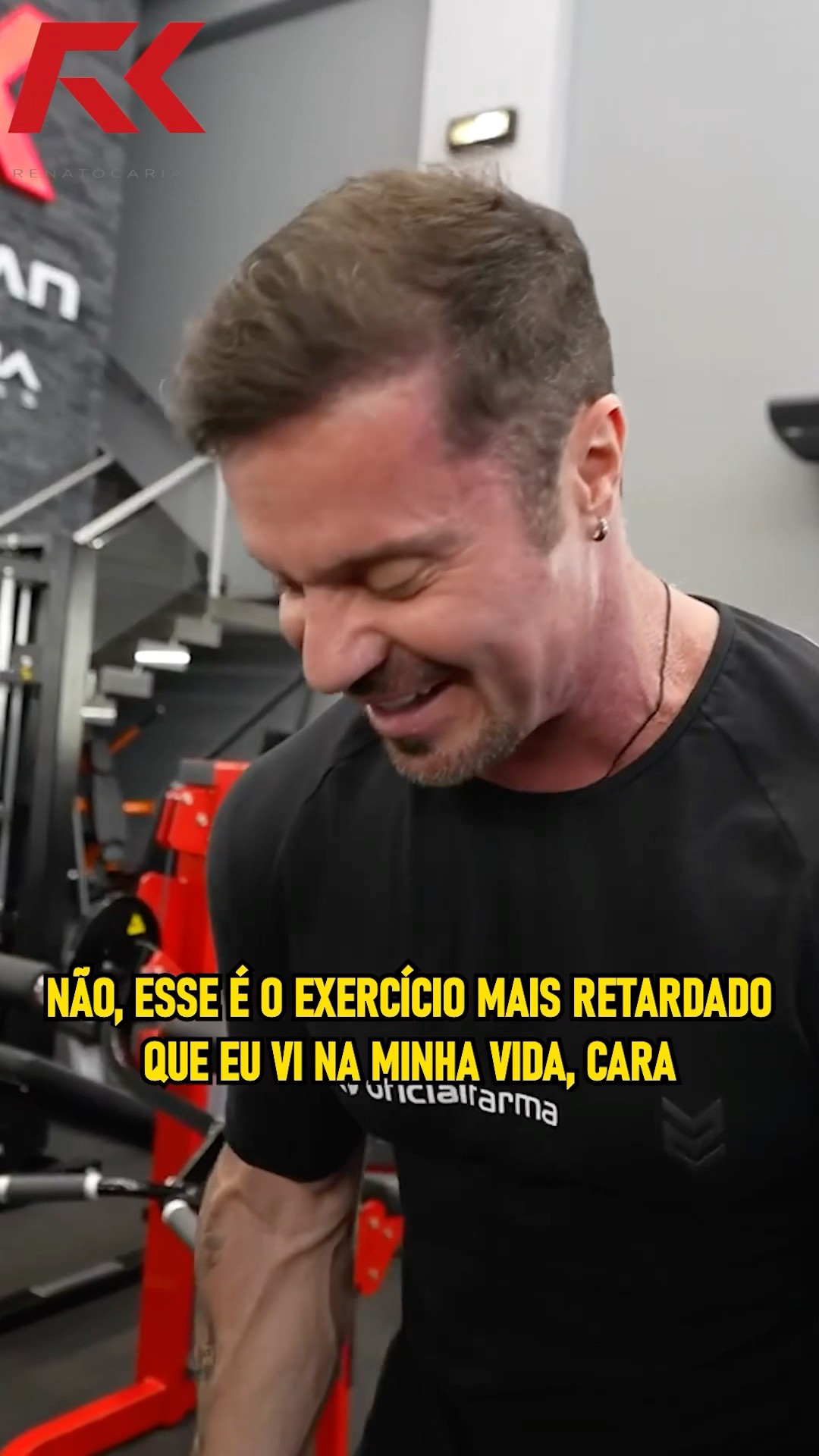 O PIOR EXERCÍCIO QUE CARIANI E BALESTRIN FIZERAM ? #juliobalestrin #renatocariani #academia #treino