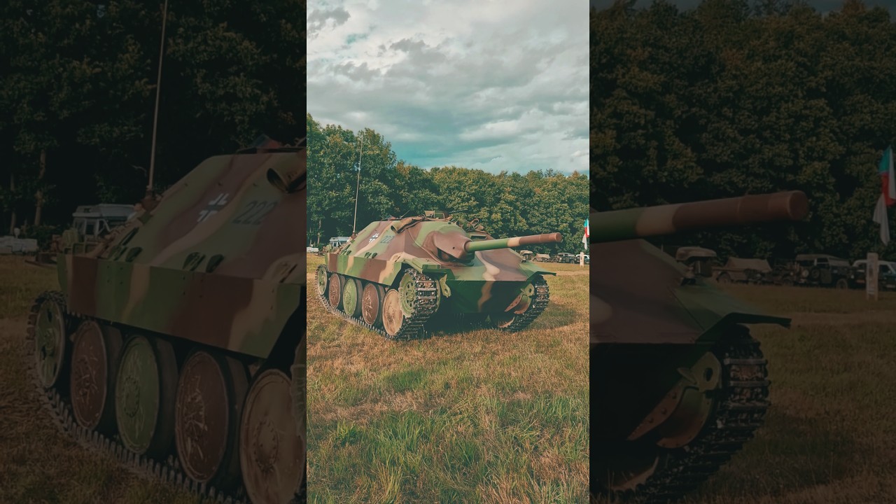 Swiss G13 Tank Hunter (Hetzer) in action