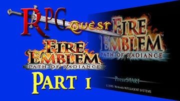 RPG Quest #499: Fire Emblem: Path of Radiance (GC) Part 1