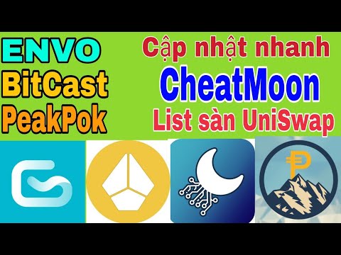   Envo Wallet BitCast PeakPok Club Cập Nhật Nhanh Cheatmoon List Sàn Uniswap CryptoEra