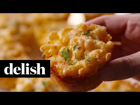 Muffin Tin Mac & Cheese | Delish