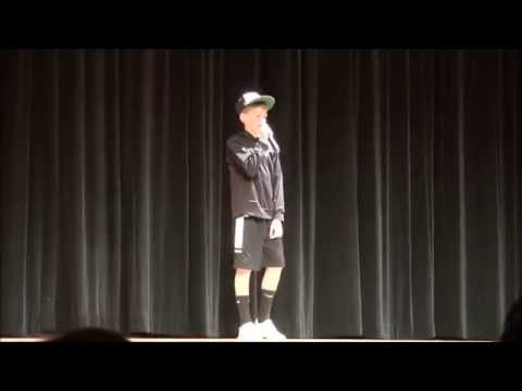 Drew Original Rap Song   Bay View Middle School Variety Show 52115