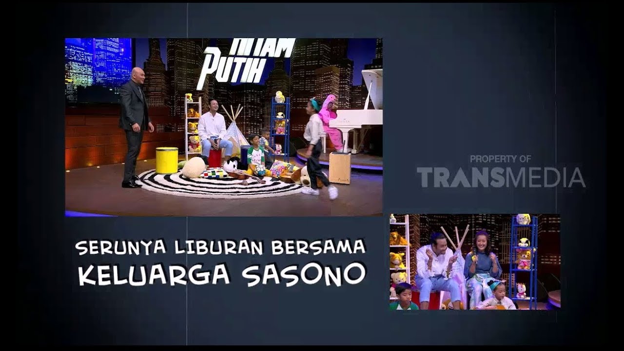 Serunya Liburan Keluarga Dwi Sasono Widi HITAM PUTIH 13 06 18