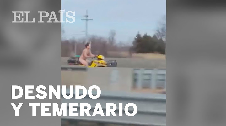Detenido tras conducir desnudo y en dirección contraria en una autopista en Kansas (EE UU) | Viral