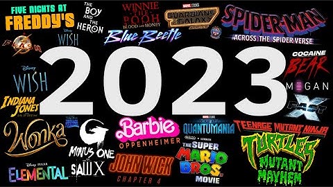 2023 Movie Trailer Logos (Final Version)