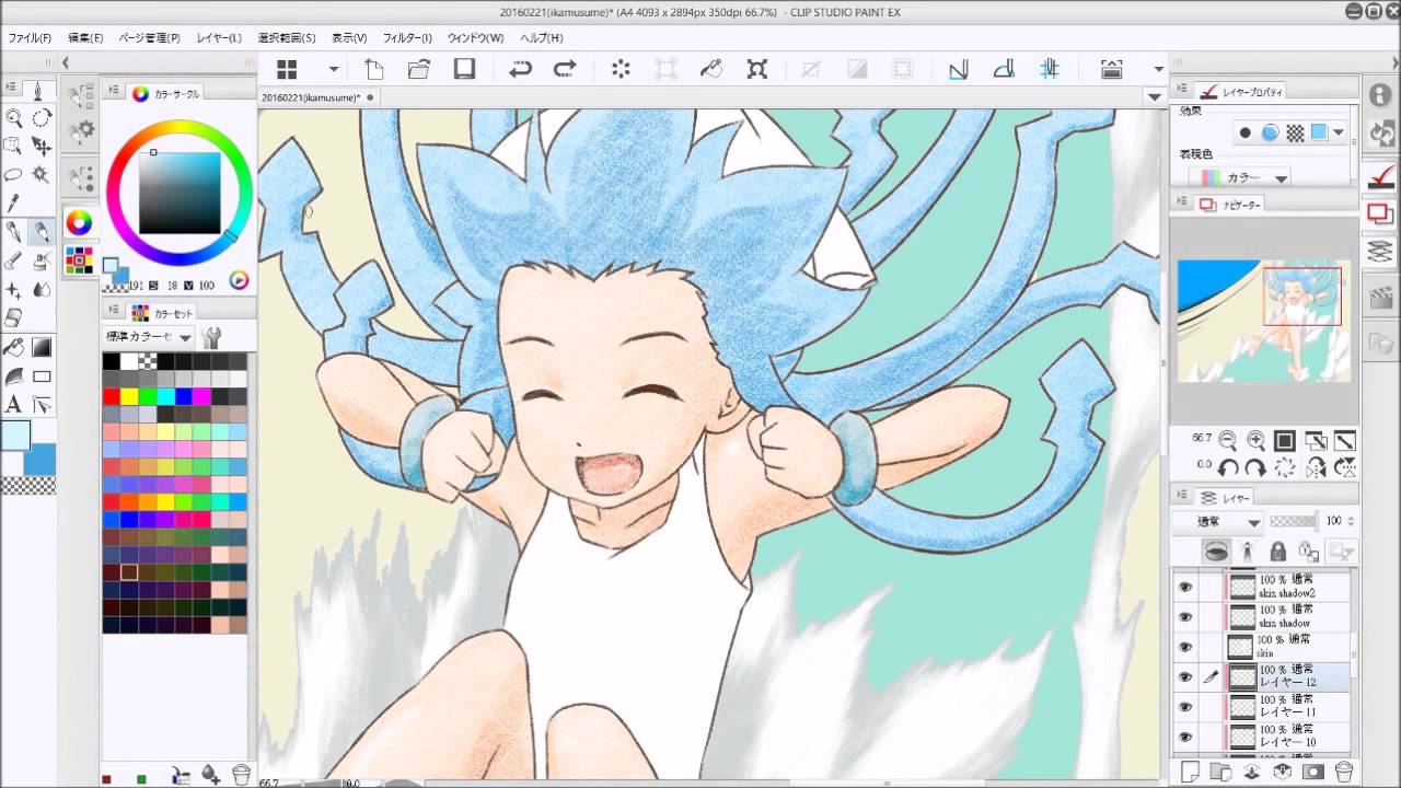 畫畫花枝娘 イカ娘を描いてみた 侵略 イカ娘 2 Youtube