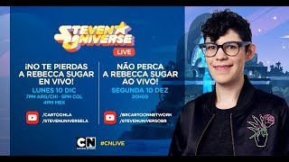 Acompáñanos a disfrutar de la compañía de Rebecca Sugar en nuestros...