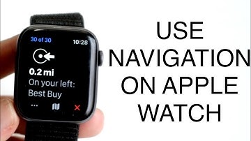 How To Use Navigation On Apple Watch! (2023)