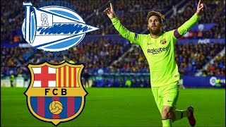 barcelona vs deportivo alaves 4-1 all goals and extended highlights 2019 laliga.