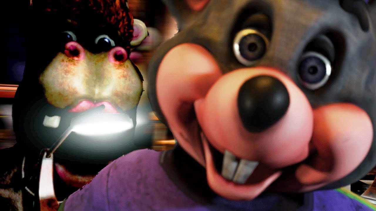 The Scariest Chuck E Cheese Animatronic Yet Fnaf Five Nights At Chuck E ...