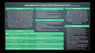 Membrane Capacitive Deionization