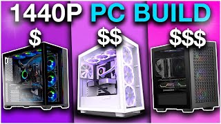 Top 3 Best "HIGHEST-FPS" 1440p Gaming PC Builds in 2024 ⚡