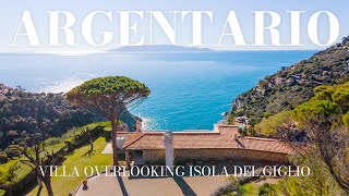 TOURING a LUXURY VILLA overlooking MEDITERRANEAN SEA, TUSCANY |  The Dream Real Estate